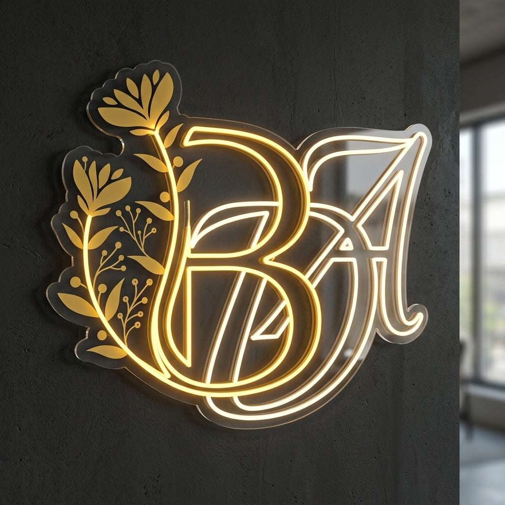 Belle d’ailleurs - Enseigne néon LED personnalisé