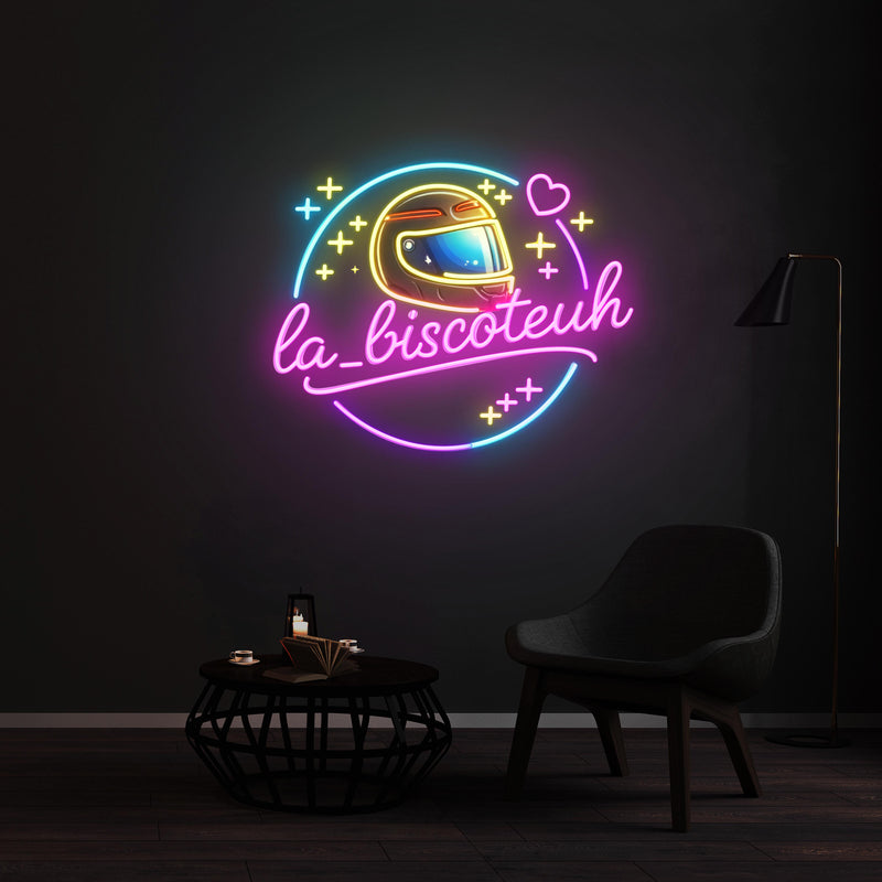 Personnalisation Enseigne LED Néon -la_biscoteuh