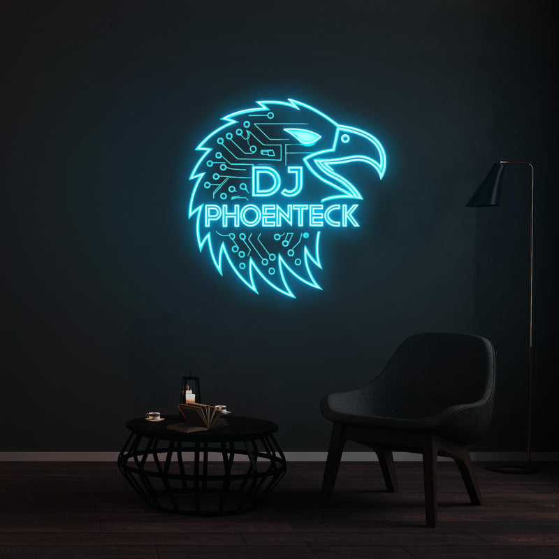 Personnalisation Enseigne LED Néon -DJ PHOENTECK