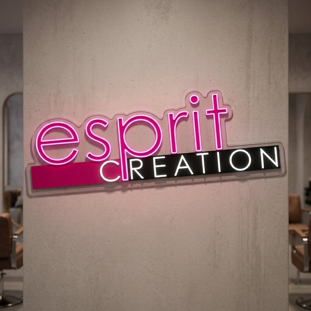 Esprit Création - Enseigne néon LED personnalisé