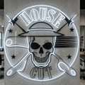 HOUSE CUT + - Enseigne néon LED personnalisé