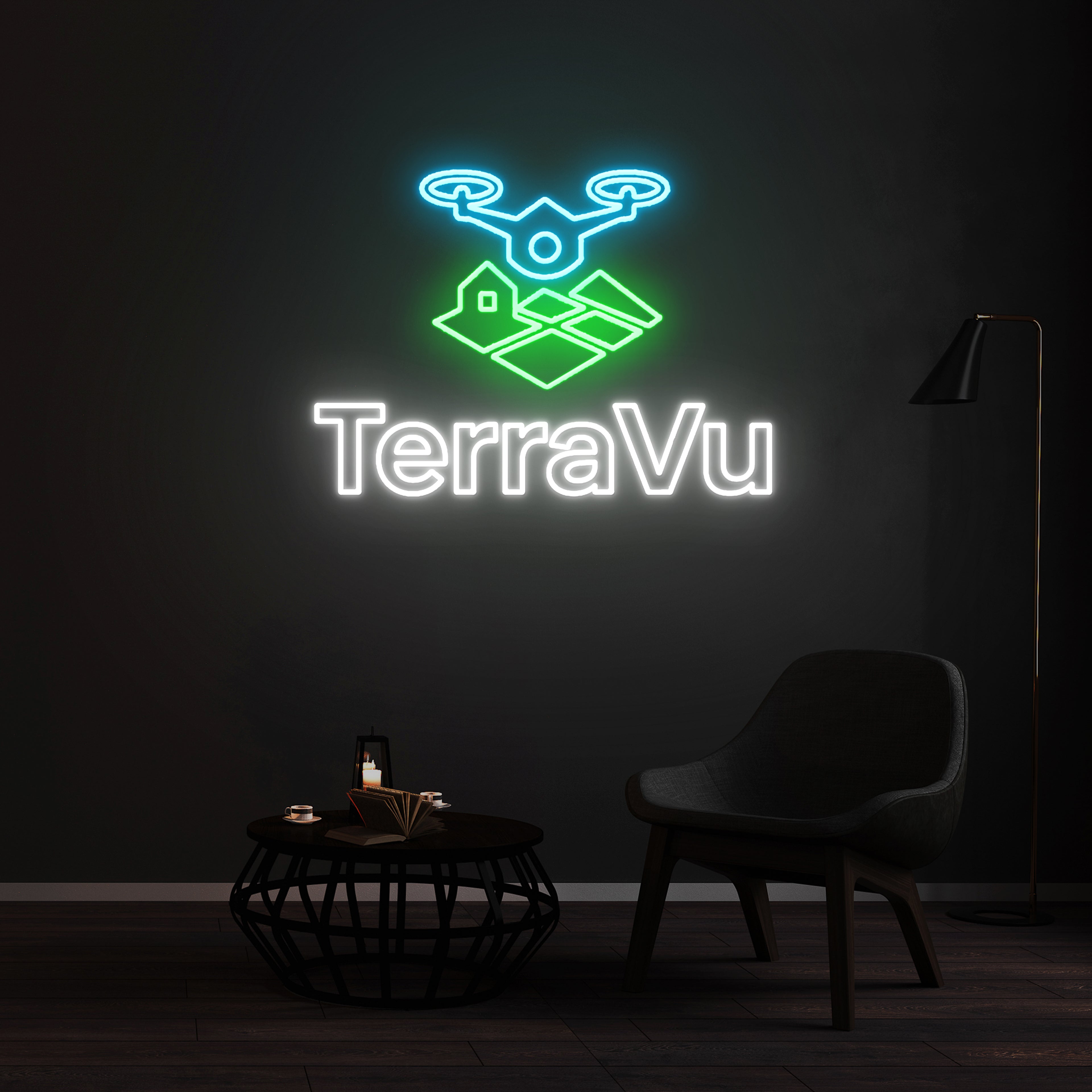 Enseigne LED Néon Personnalisée - TERRAVU
