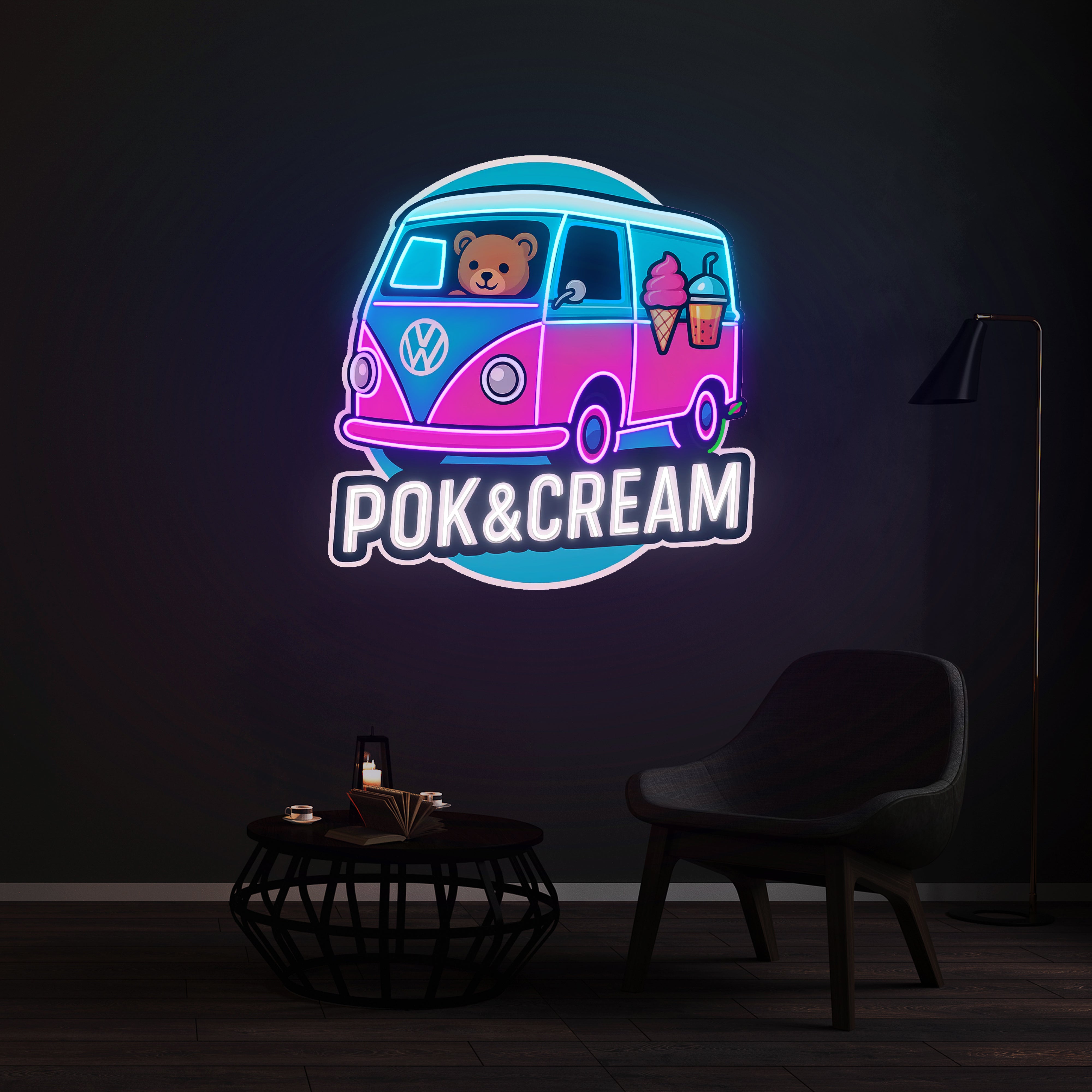 Néon POK & CREAM
