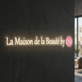 La maison de la beauté by emi - Enseigne néon LED personnalisé