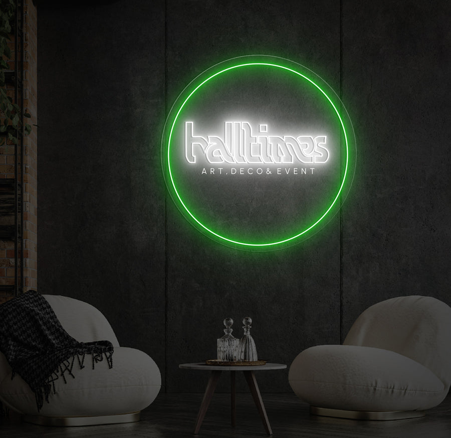 Enseigne LED Néon Personnalisée Halltimes Studio