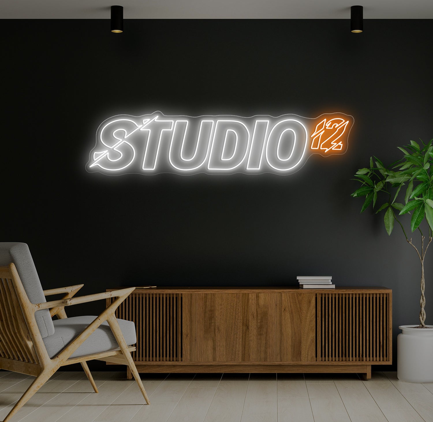 Enseigne LED Néon Personnalisée Studio 12