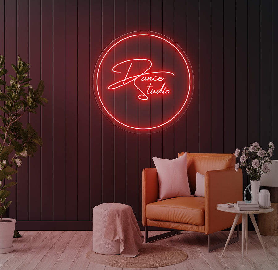 Custom LED Neon Dance Studio Sign
