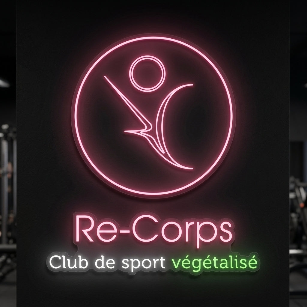 Re-Corps - Enseigne néon LED personnalisé