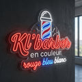 Kl’barber - Enseigne néon LED personnalisé