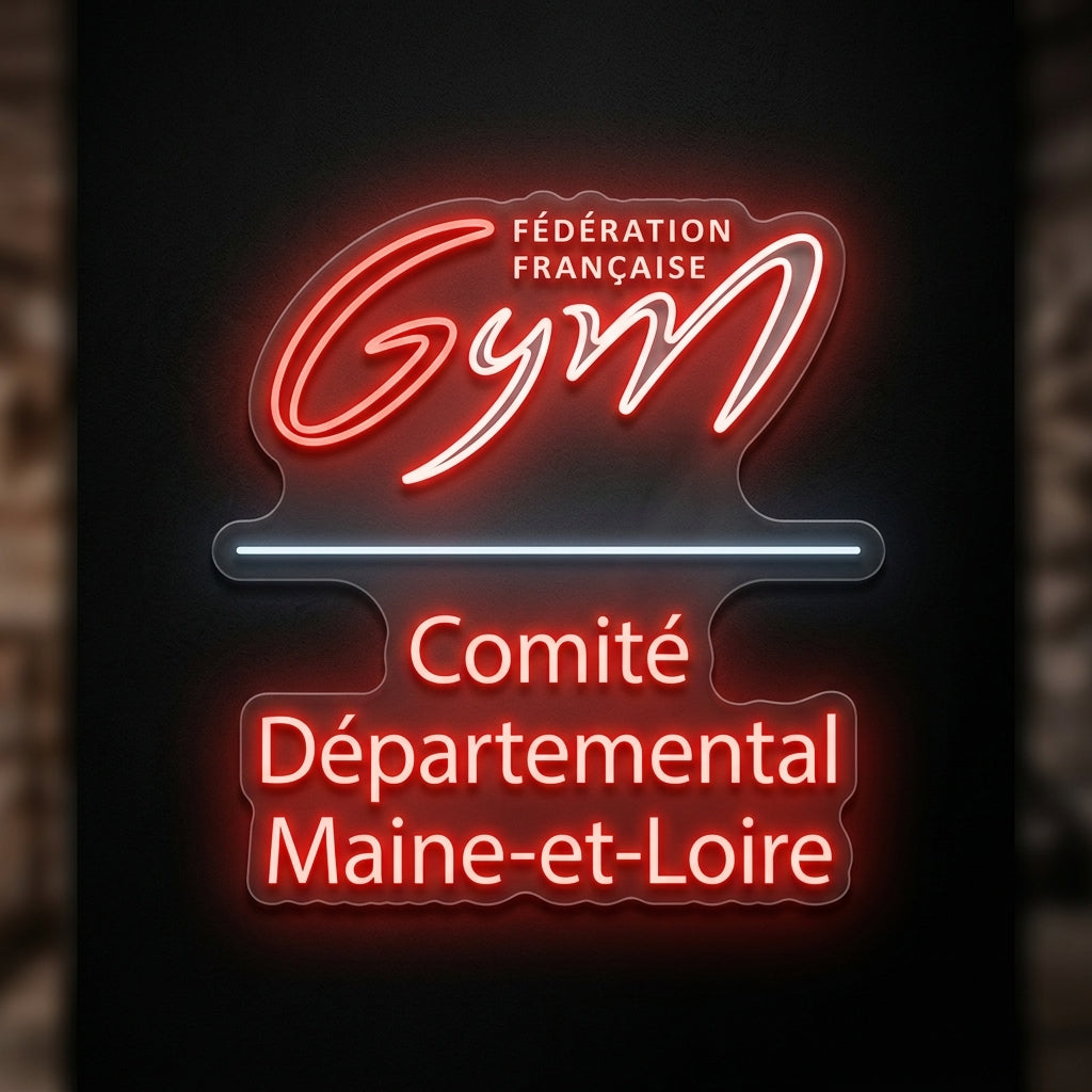 Gym - Enseigne néon LED personnalisé