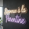 La Parentine - Enseigne néon LED personnalisé
