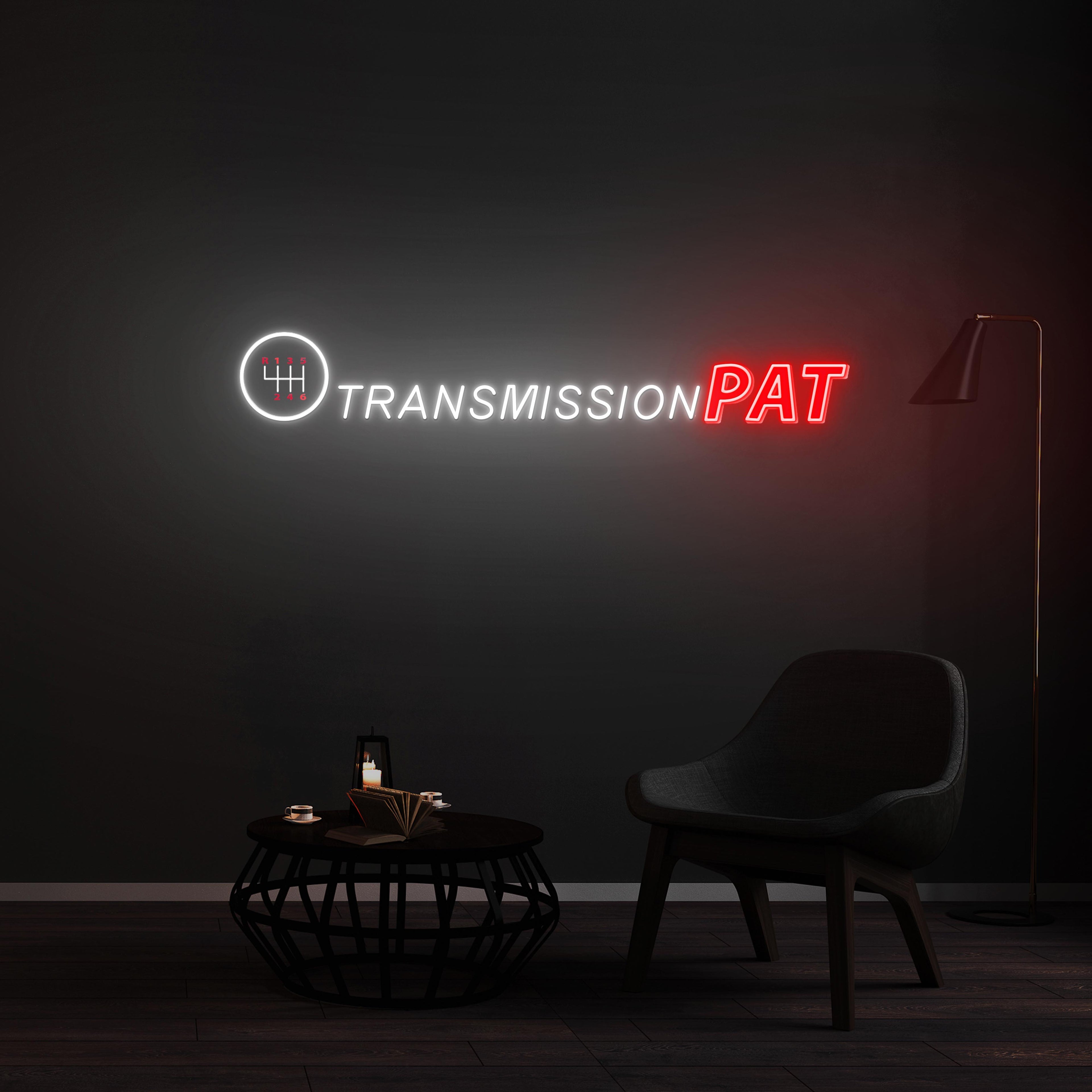 Personnalisation Enseigne LED Néon - TRANSMISSION PAT