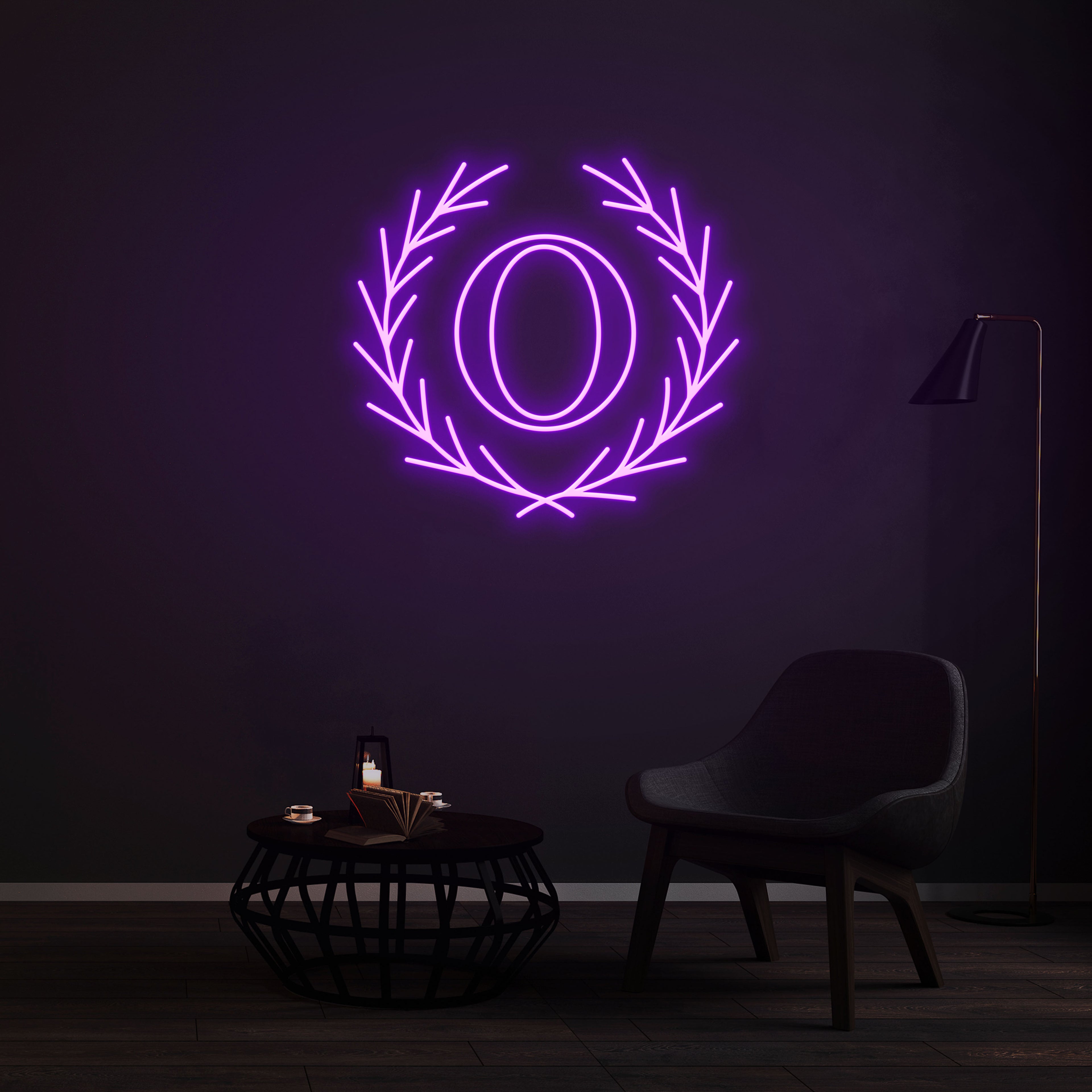 Enseigne LED Néon Personnalisée - O