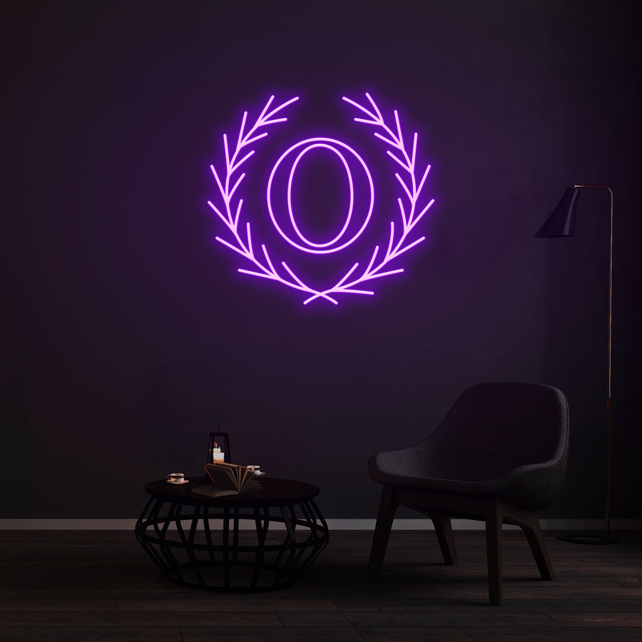 Enseigne LED Néon Personnalisée - O