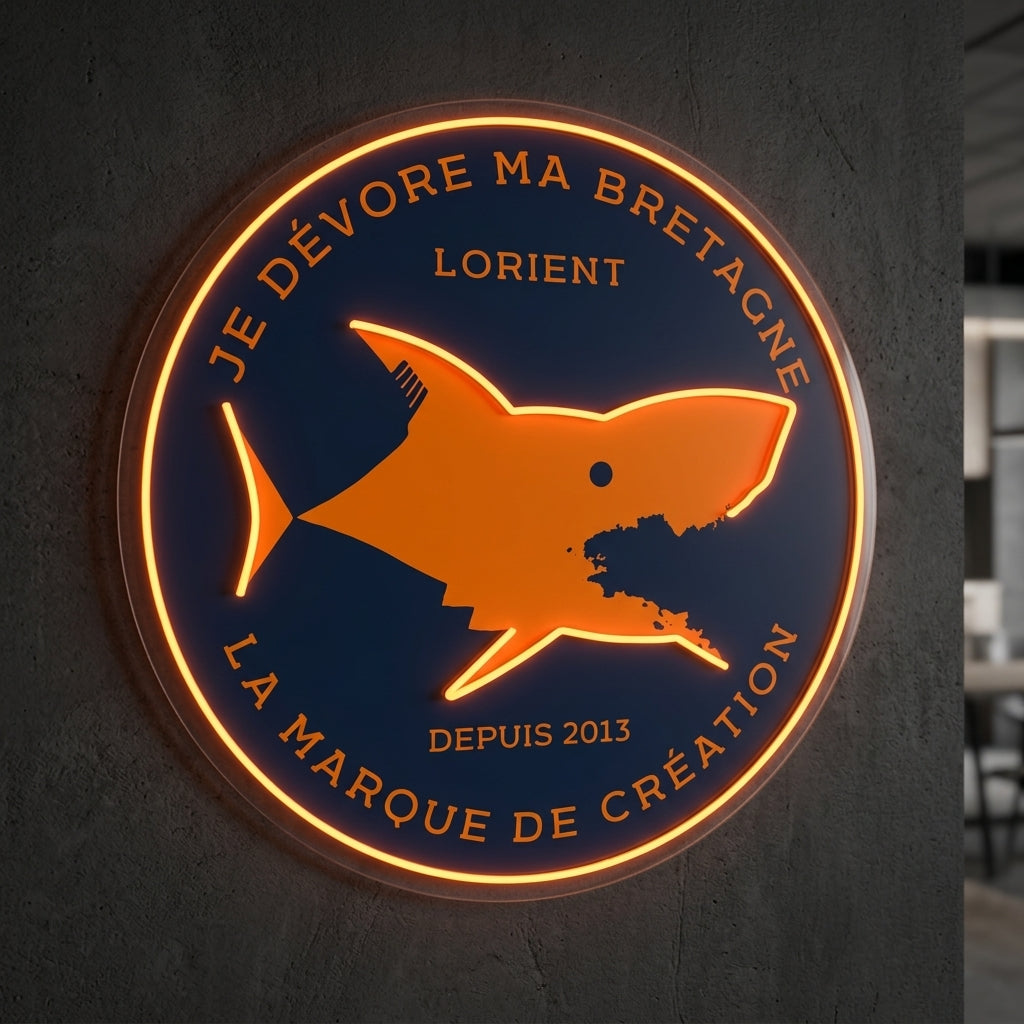 Sas ode vor - Enseigne néon LED personnalisé