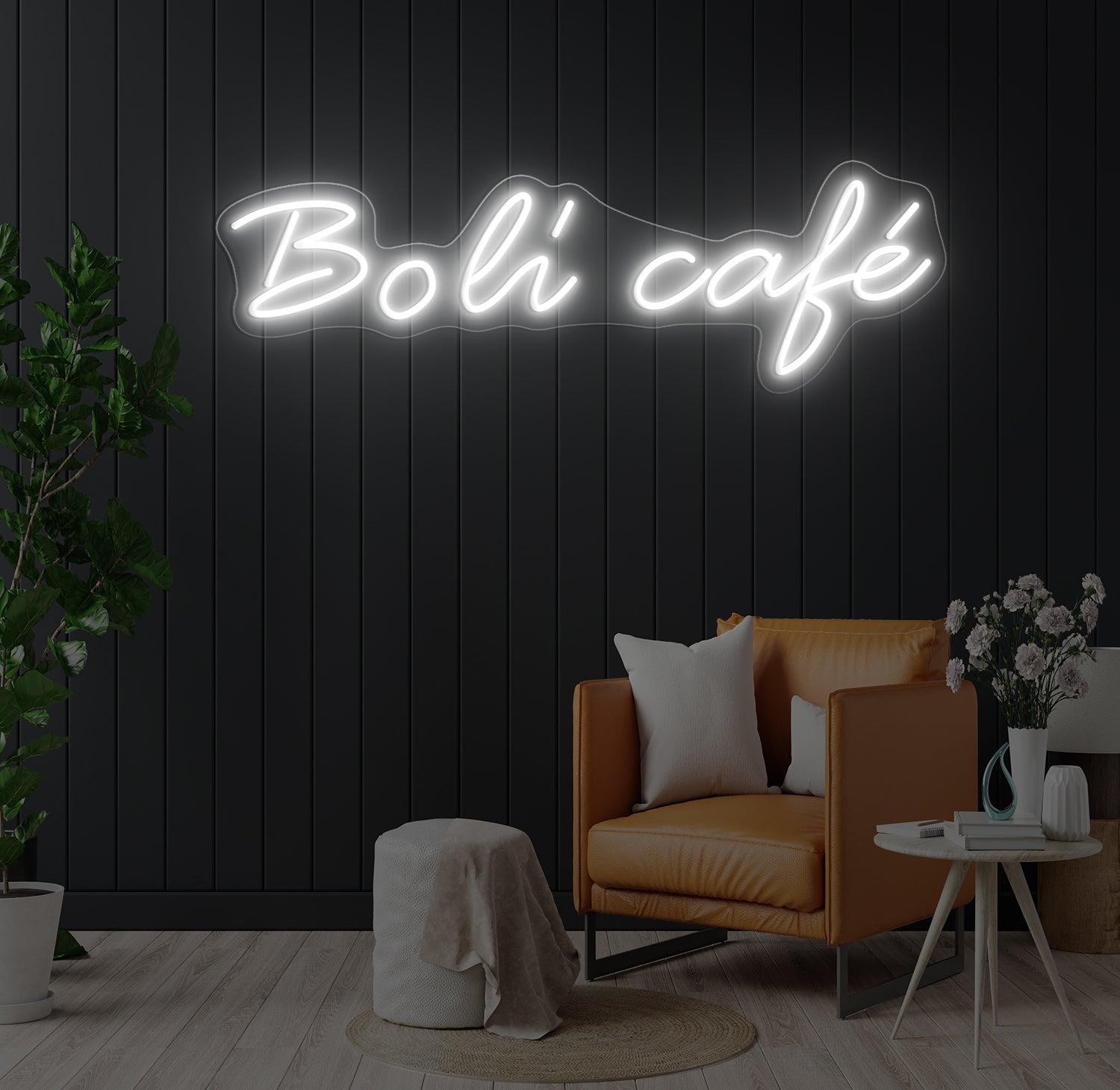 Custom LED Neon Sign for Boli Café