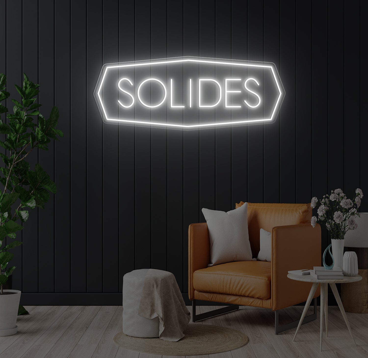 Custom Solid LED Neon Sign
