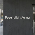 Chez Nanou · Lettres relief