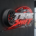 TireShift - Enseigne néon LED personnalisé · Waterproof