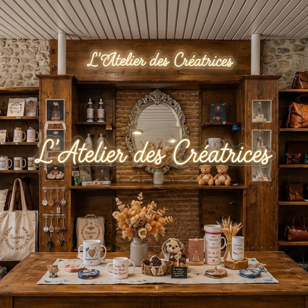 L 'Atelier Des Créatrices - Enseigne néon LED personnalisé