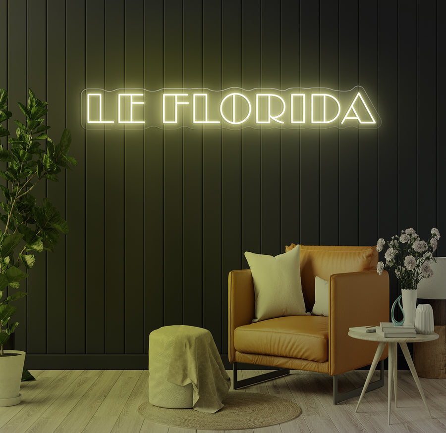 Custom LED Neon Sign for Grand Café Le Florida
