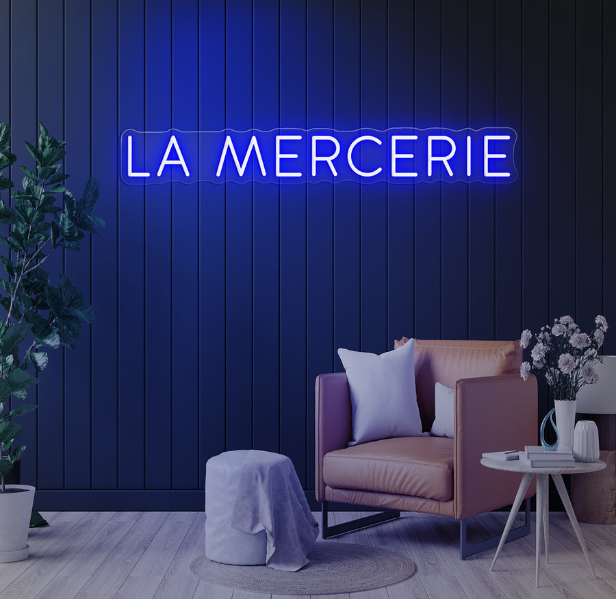 Custom LED Neon Sign for La Mercerie