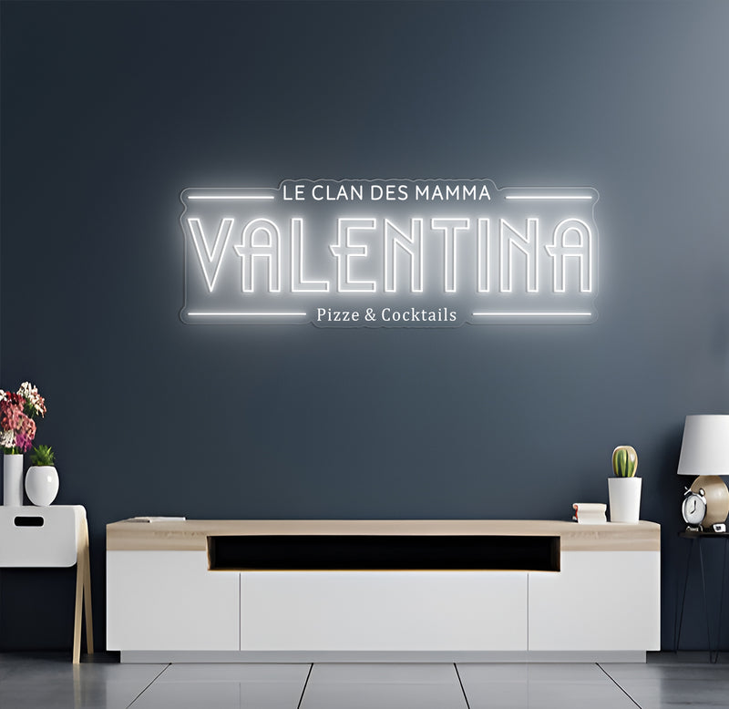 Custom LED Neon Sign The Clan of Mamma