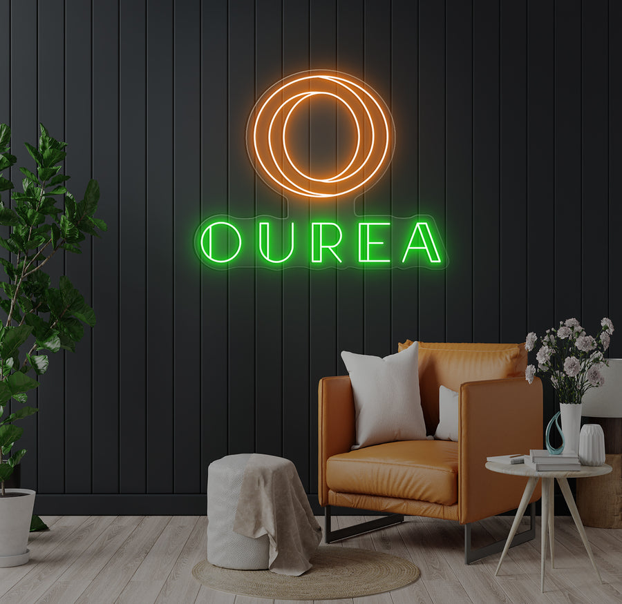 Enseigne LED Néon Personnalisée Ourea