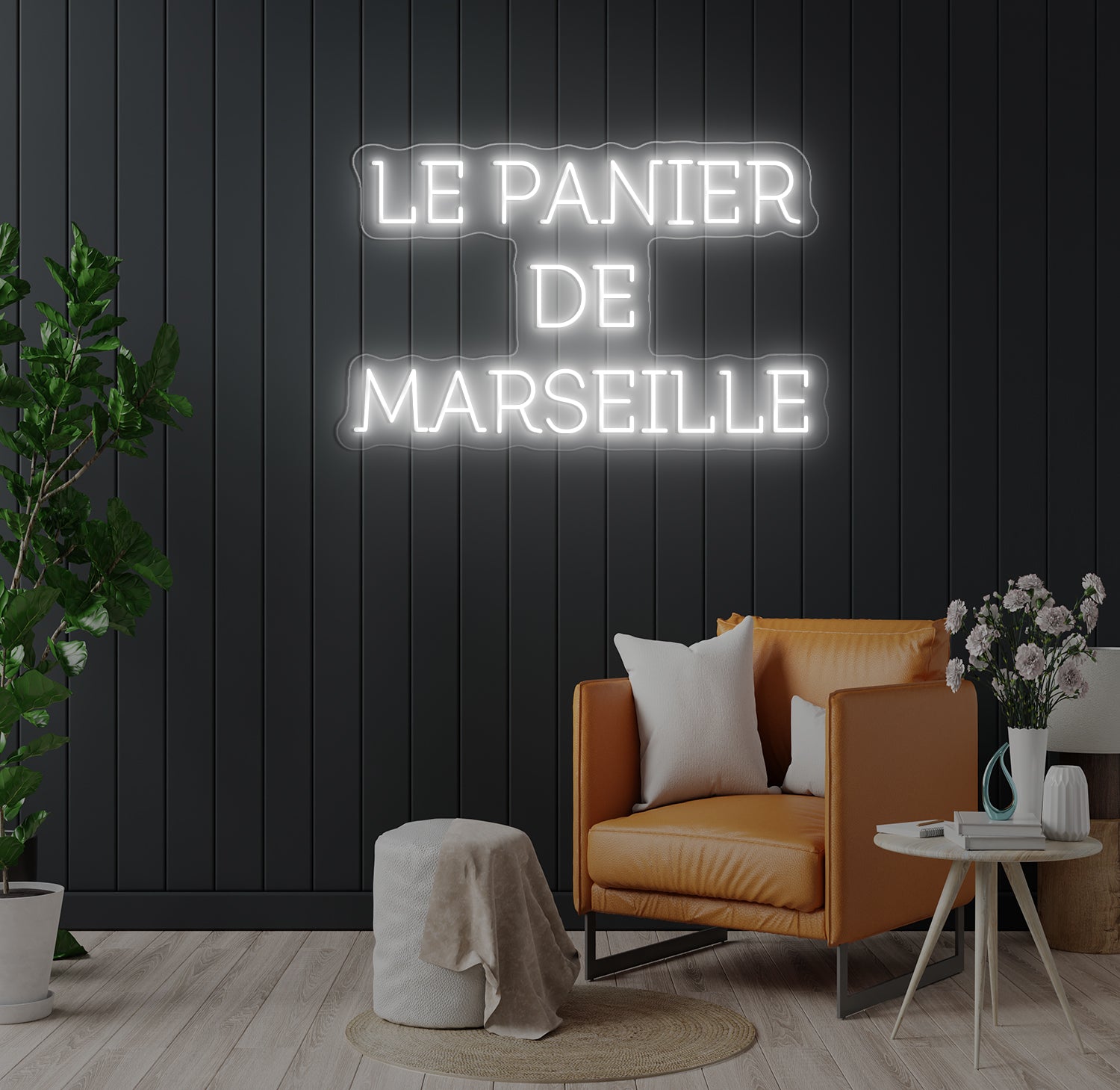 Custom LED Neon Sign The Basket