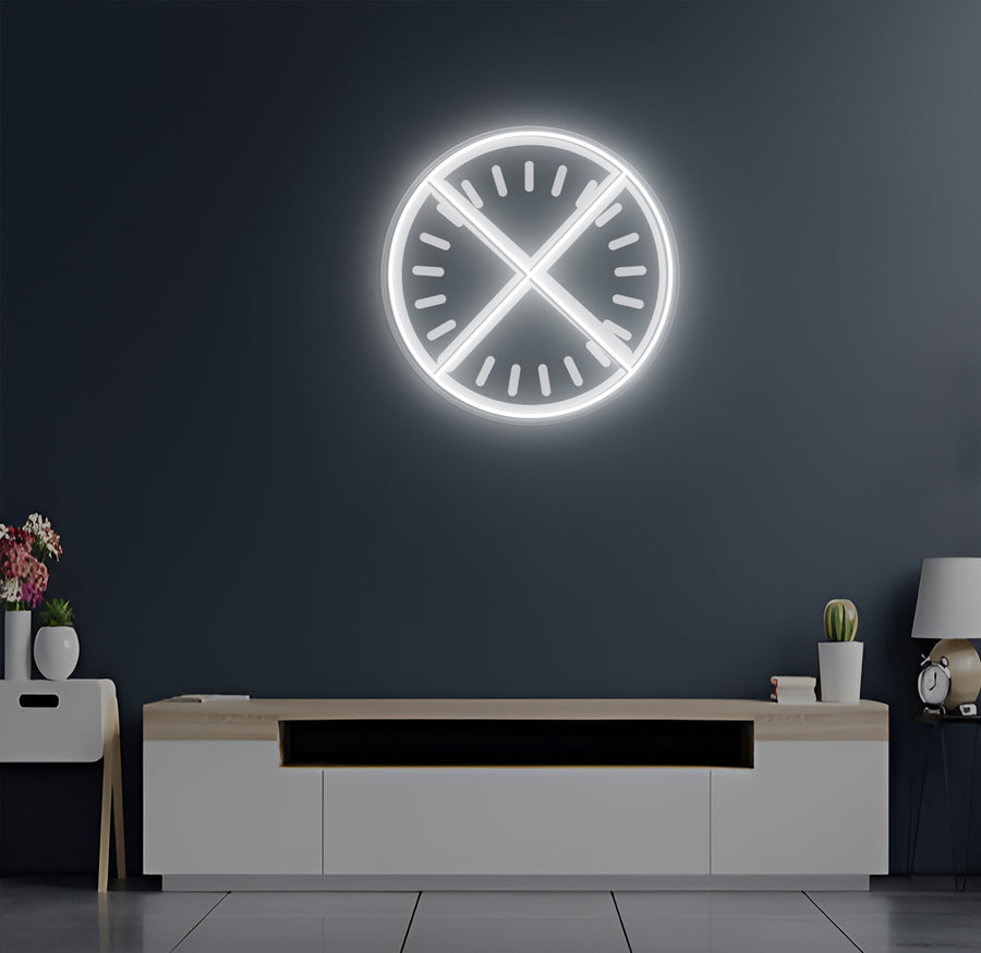Enseigne LED Néon Personnalisée Guerre tile