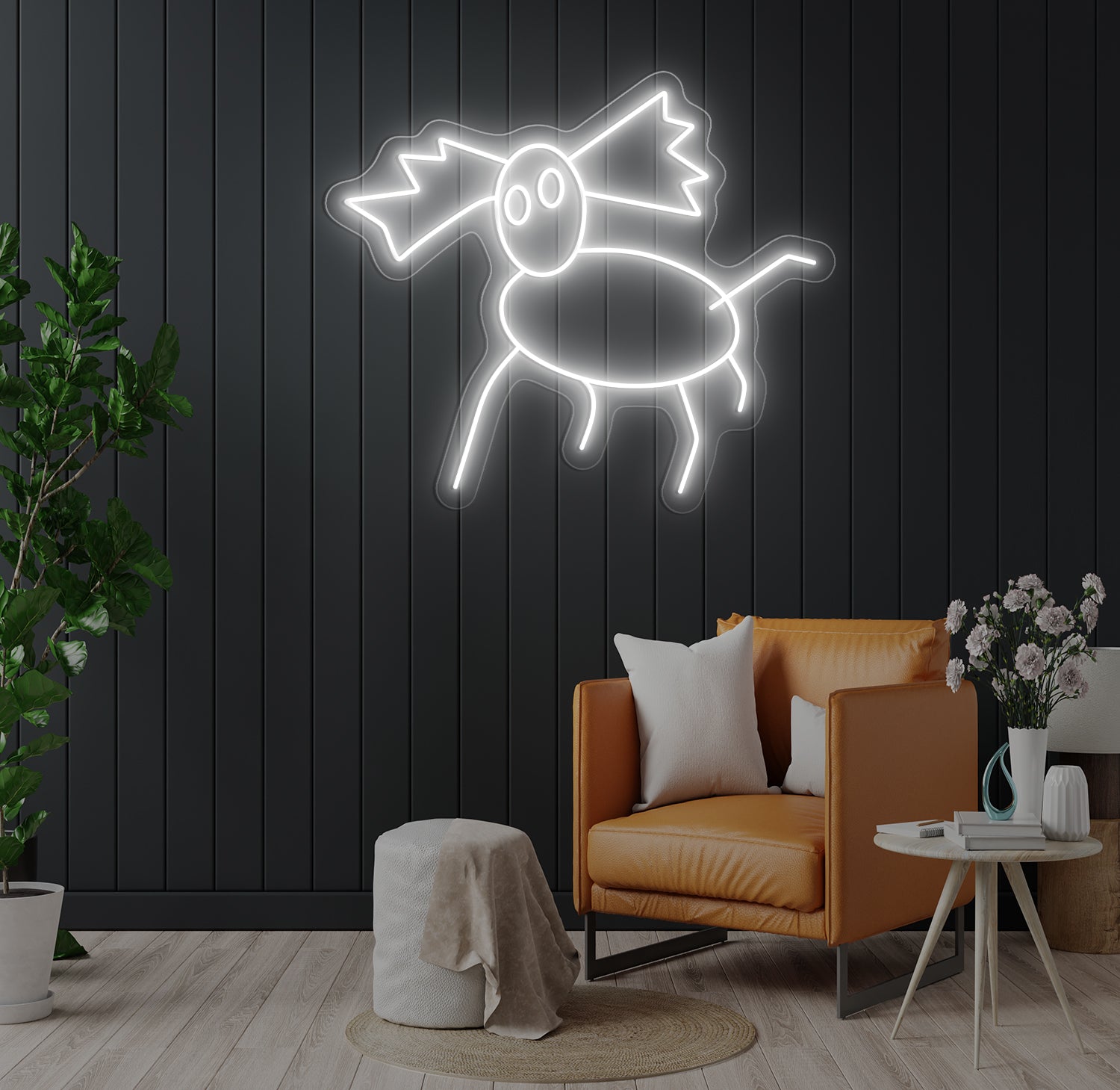 Custom LED Neon Sign The Caribou