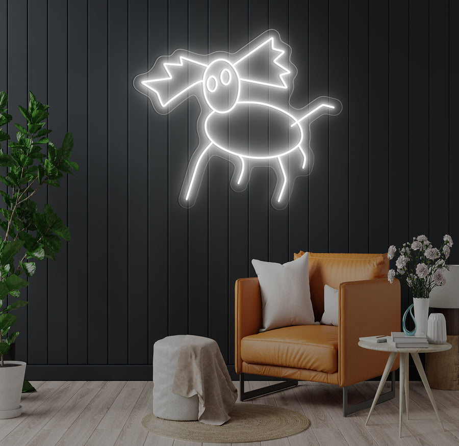 Custom LED Neon Sign The Caribou