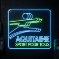 Sport Tous - Enseigne néon LED personnalisé