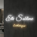 Elle sublime - Enseigne néon LED personnalisé