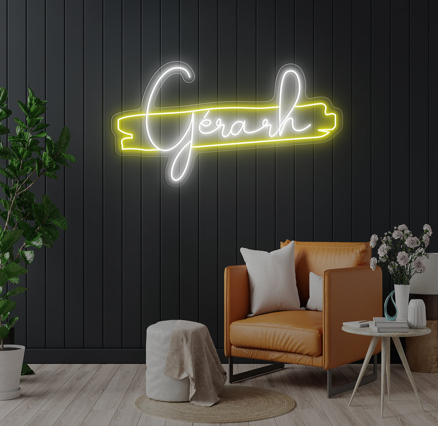 Enseigne LED Néon Personnalisée Gerarh