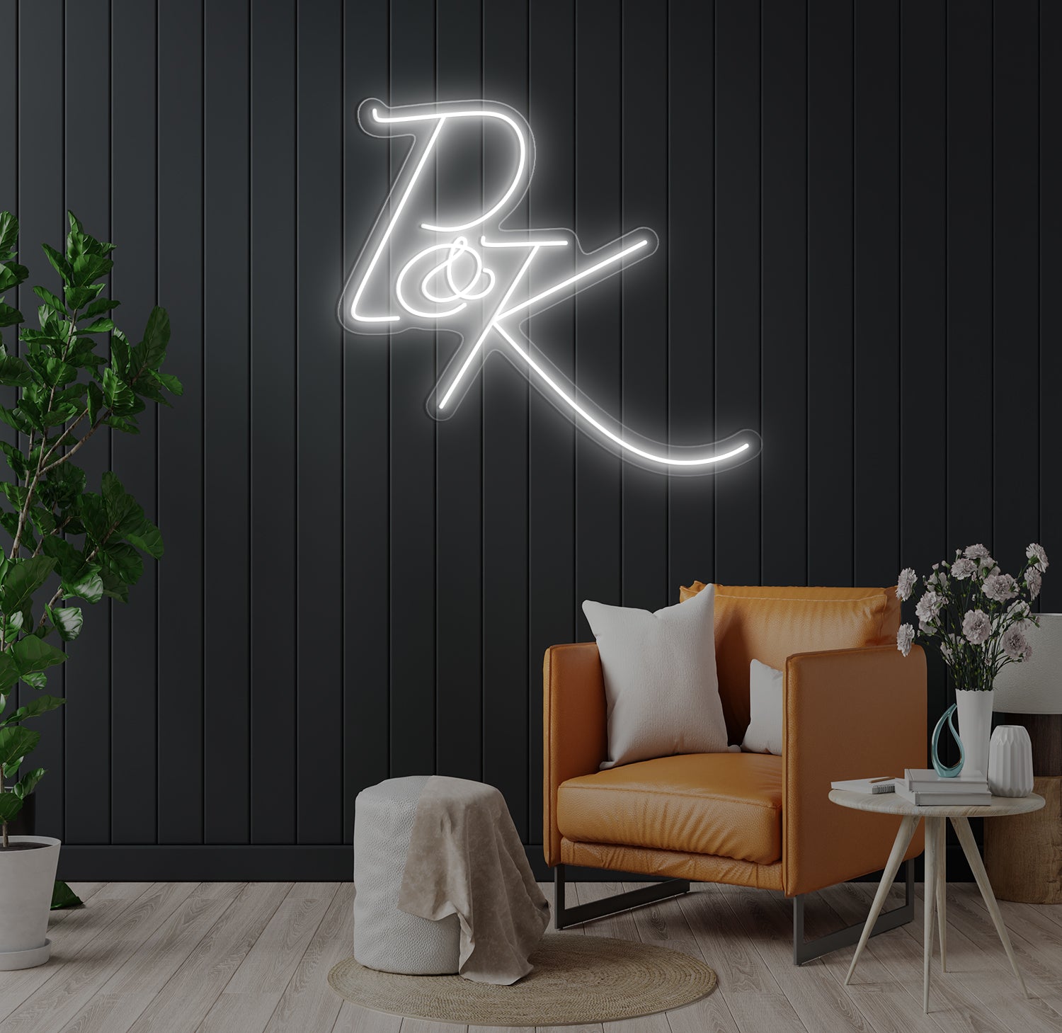 Enseigne LED Néon Personnalisée Paule & Kopa