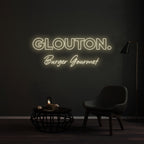 Néon GLOUTON Burger Gourmet