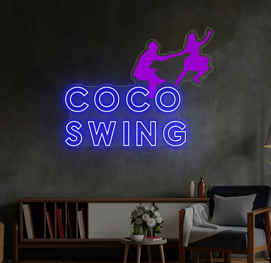 Coco Swing Custom Neon LED Sign