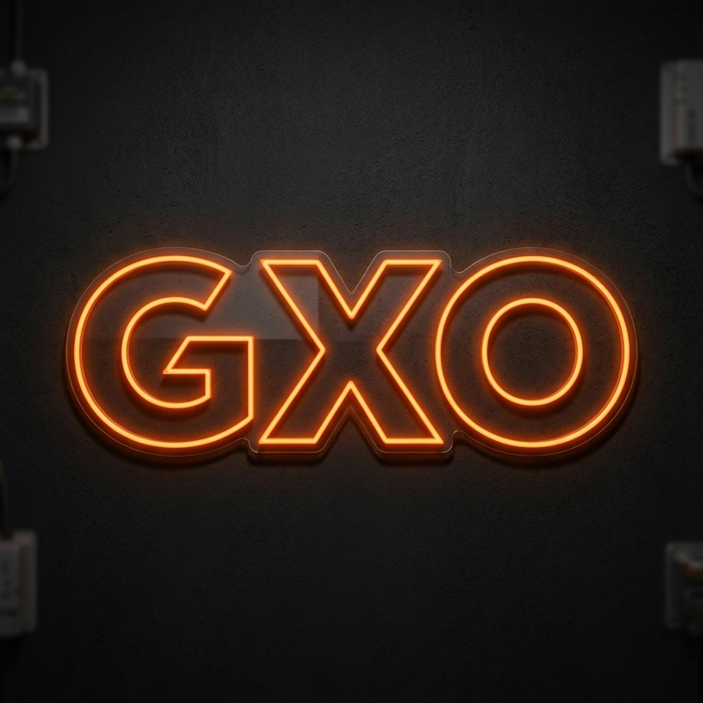 GXO - Enseigne néon LED personnalisé