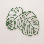 Enseigne néon LED MONSTERA — motif nature, fabriquée sur-mesure par Lumicorne (vue 2)