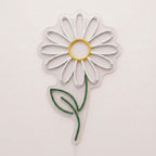 Enseigne néon LED FLOWER — motif nature, fabriquée sur-mesure par Lumicorne (vue 2)