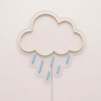 Enseigne néon LED CLOUD — motif nature, fabriquée sur-mesure par Lumicorne (vue 2)