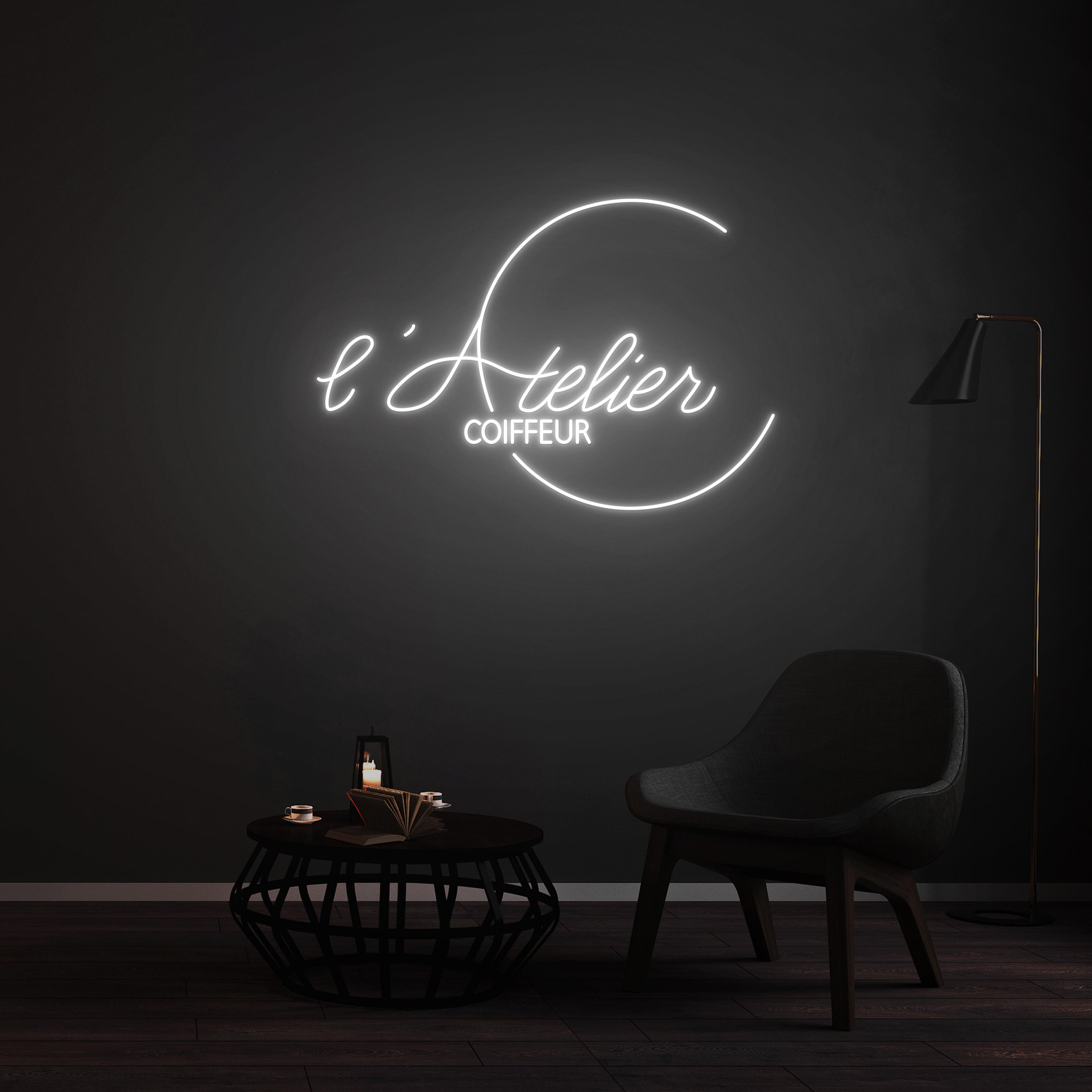 Personnalisation Enseigne LED Néon - l'Atelier