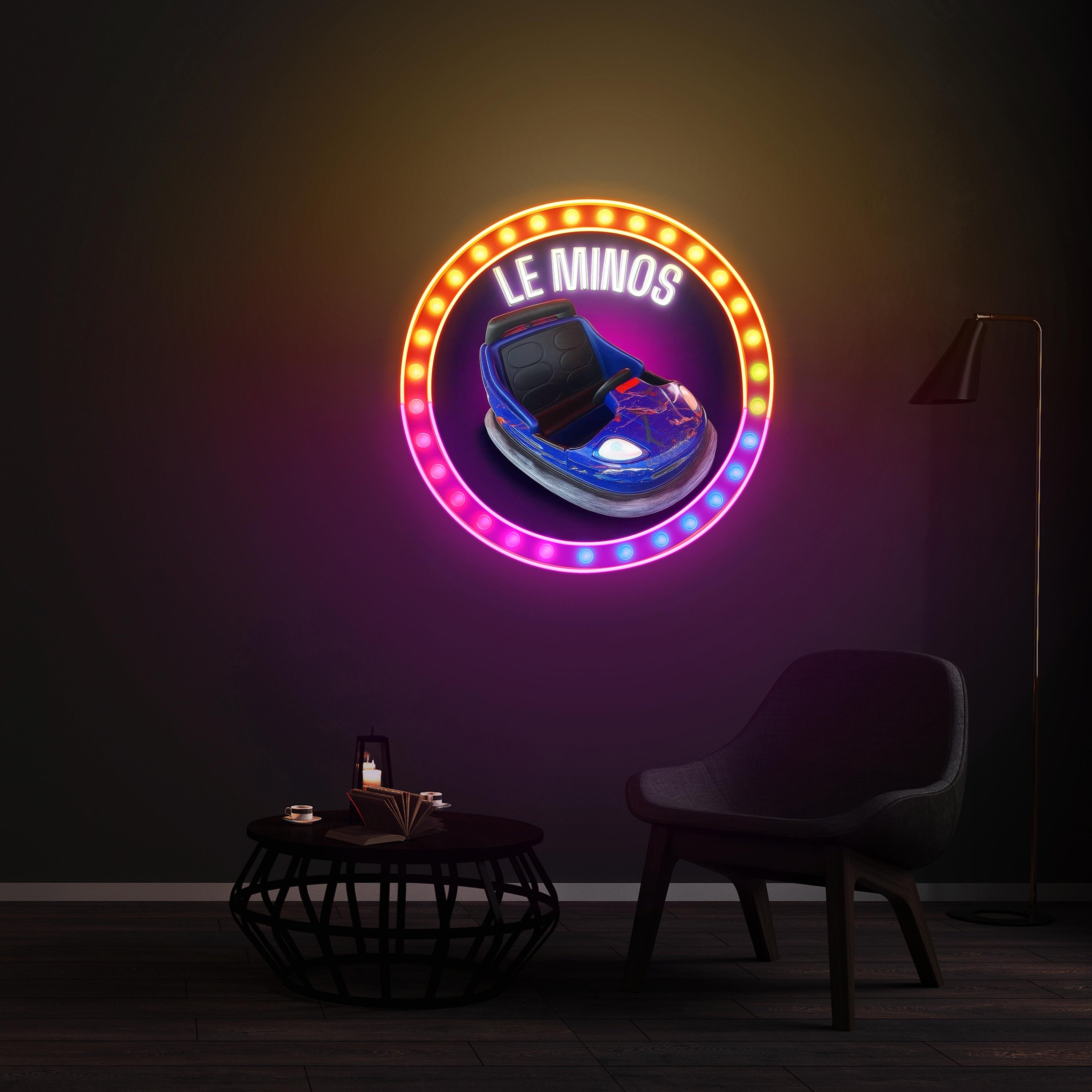Personnalisation Enseigne LED Néon -LE MINOS