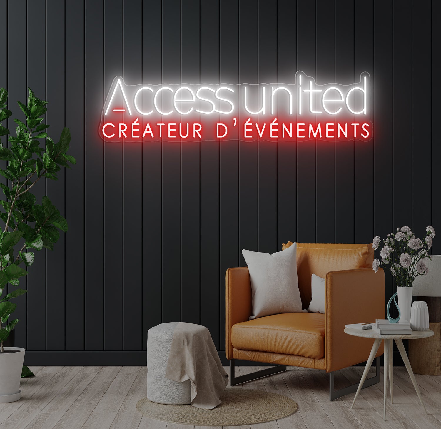 Custom LED Neon Sign for Event Agency