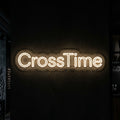 CrossTime - Enseigne néon LED personnalisé