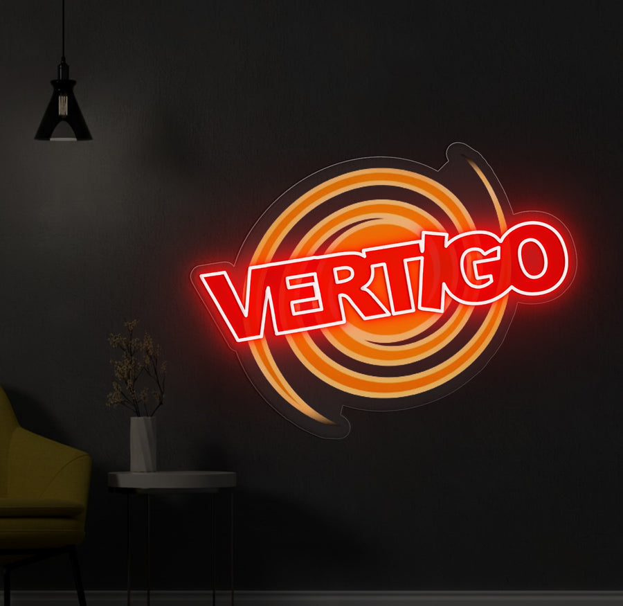 Custom LED Neon Sign for Hotel Vertigo
