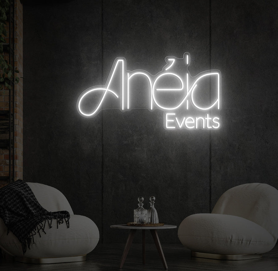 Custom LED Neon Sign by Anéia Events