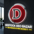 Destock geo bazar - Enseigne néon LED personnalisé · Waterproof