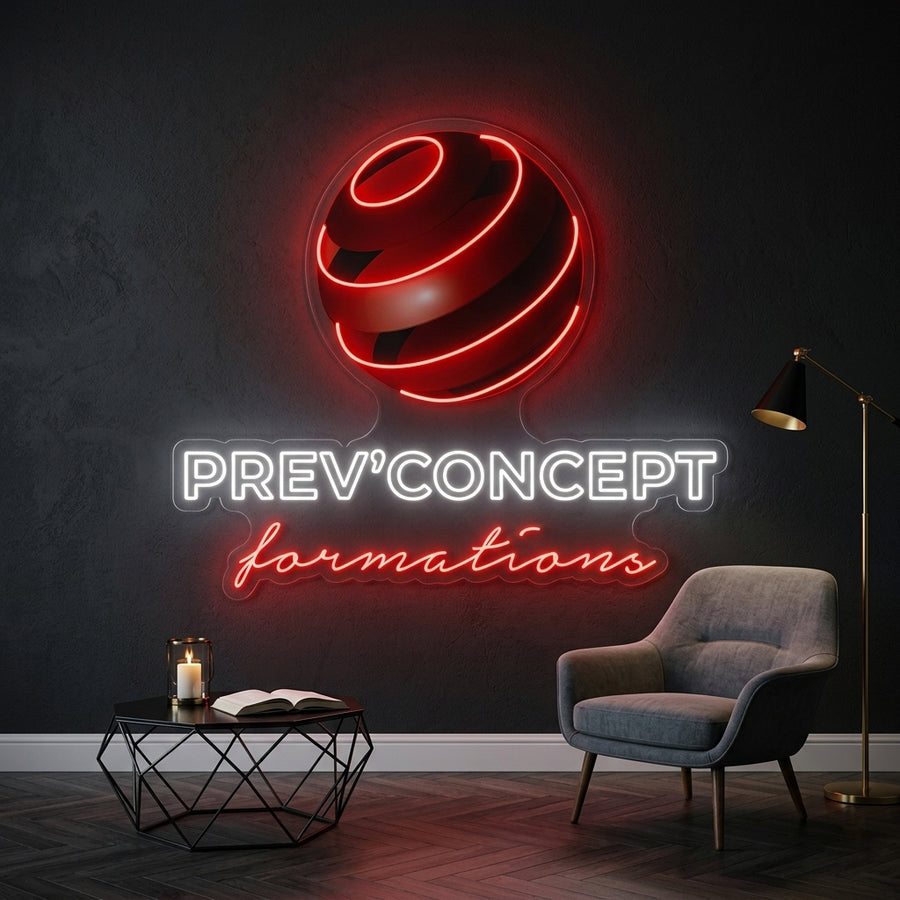 Personnalisation Enseigne LED Néon - Prev Concept